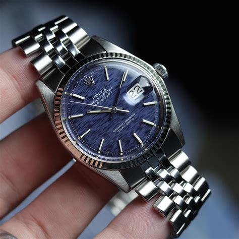 buy used 1971 rolex datejust 1601|rolex datejust 1601 blue dial.